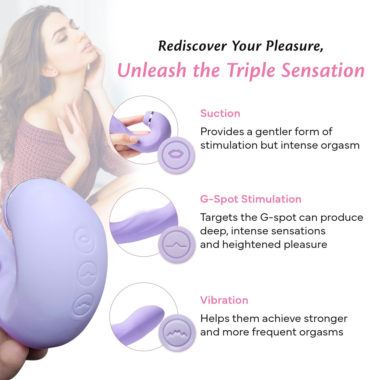 Suction Vibrator - Thrive Series