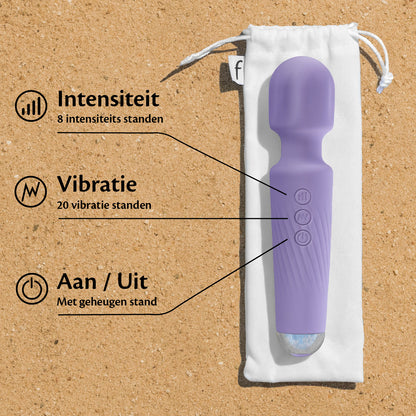 Vibromasseur baguette - Série Pure
