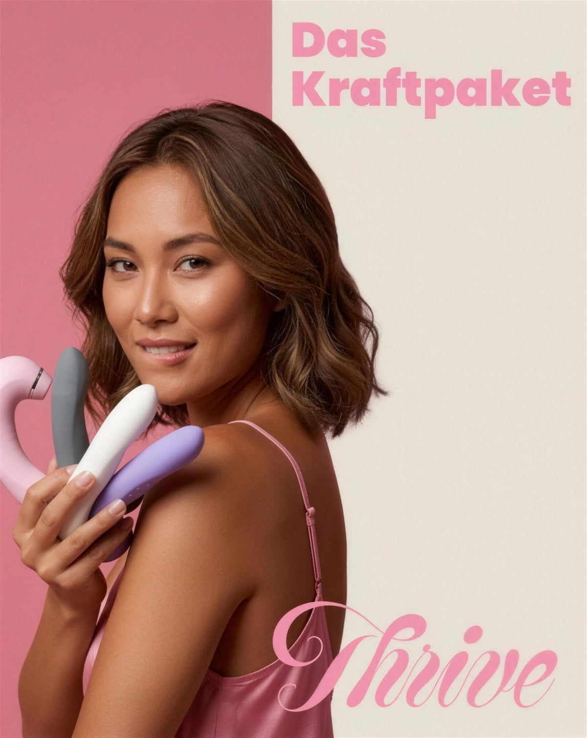 Thrive Saugvibrator – 3-in-1-G-Punkt-Stimulator mit Luftdrucktechnologie
